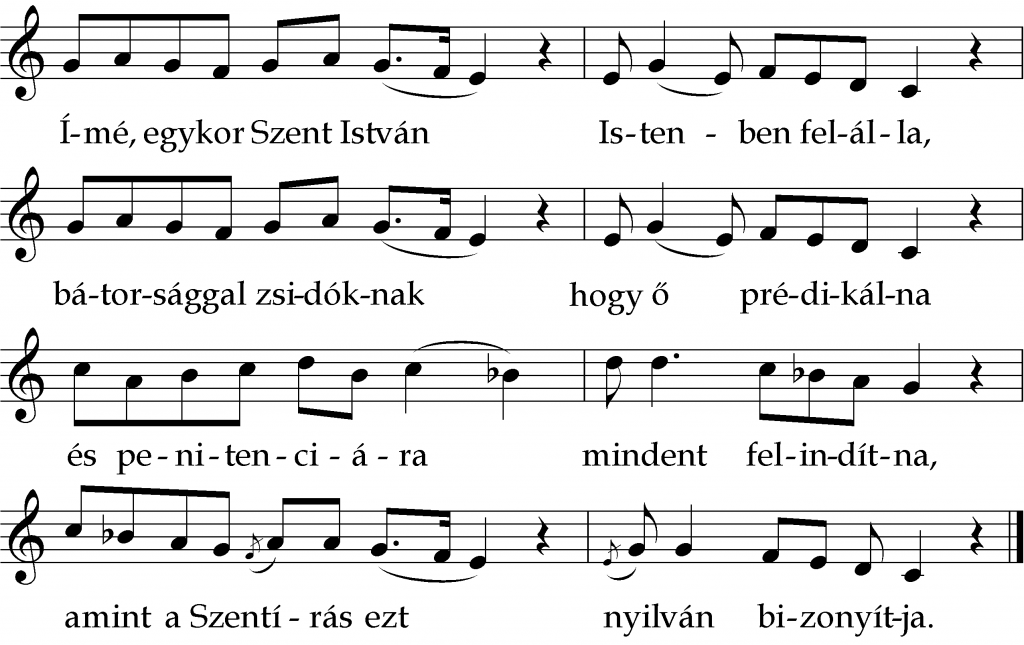 Ímé, egykor Szent István Ímé, egykor Szent István