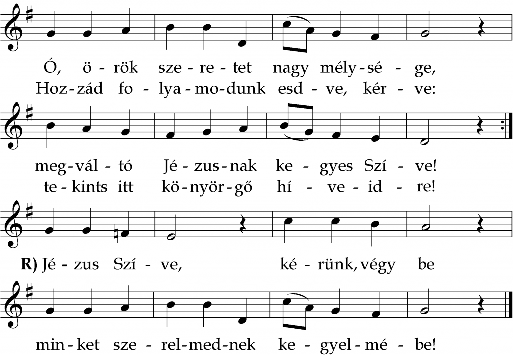 Ó, örök szeretet nagy mélysége Ó, örök szeretet nagy mélysége