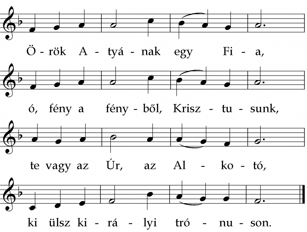 Örök Atyának egy Fia Örök Atyának egy Fia