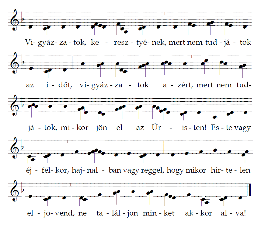 Vigyázzatok, keresztyének Vigyázzatok, keresztyének